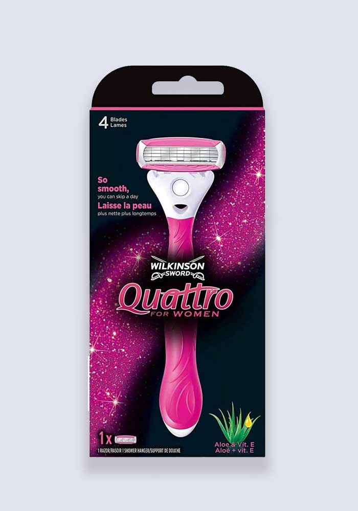 Wilkinson Sword Quattro For Women Razor (Case Size 5)